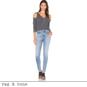 rag & bone High Rise Dive Jean in Freemont